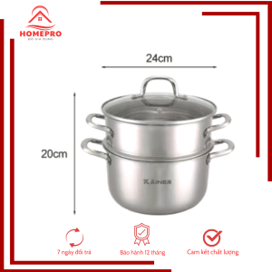 bộ nồi từ inox kainer