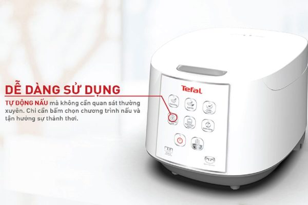 cách sử dụng nồi cơm điện tử tefal